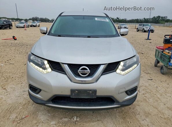 5N1AT2MT2GC841141 2016 NISSAN ROGUE Silver Դիմացի տեսք