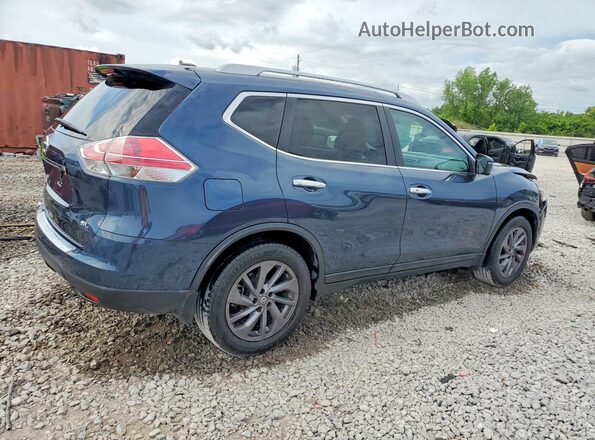 5N1AT2MT2GC868761 2016 NISSAN ROGUE Blue უკანა მარჯვენა