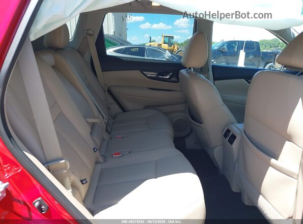 5N1AT2MT2HC762215 2017 NISSAN ROGUE Red Vista de la etiqueta del VIN