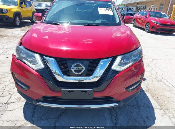 5N1AT2MT2HC762215 2017 NISSAN ROGUE Red Vista del cuadro de instrumentos