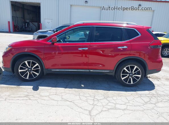 5N1AT2MT2HC762215 2017 NISSAN ROGUE Red Vista interior de 360 grados