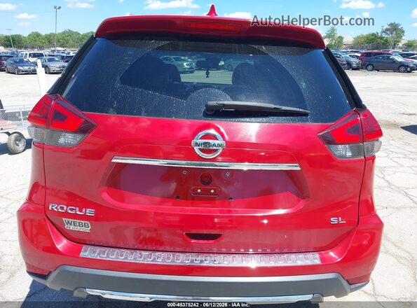 5N1AT2MT2HC762215 2017 NISSAN ROGUE Red 