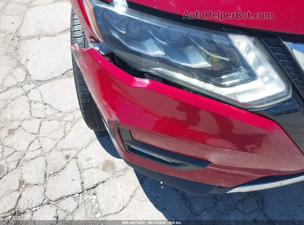 5N1AT2MT2HC762215 2017 NISSAN ROGUE Red Vista frontal