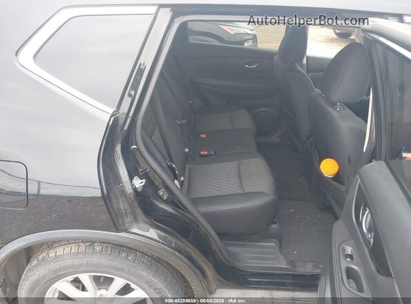 5N1AT2MT2HC787552 2017 NISSAN ROGUE Black VIN კოდის სტიკერის ხედი