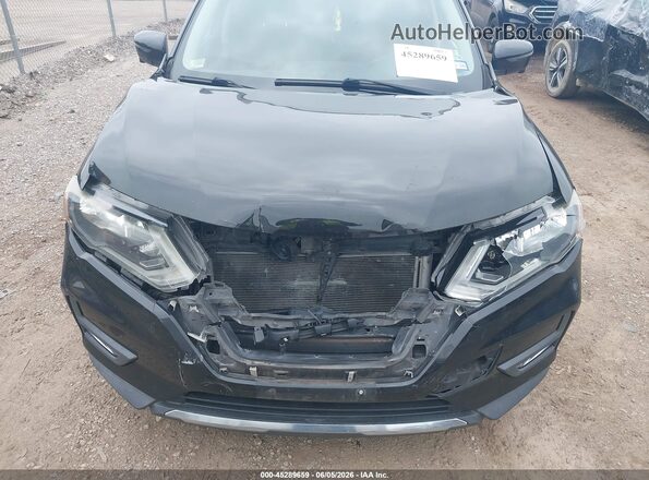 5N1AT2MT2HC787552 2017 NISSAN ROGUE Black ხელსაწყოთა პანელის ხედი