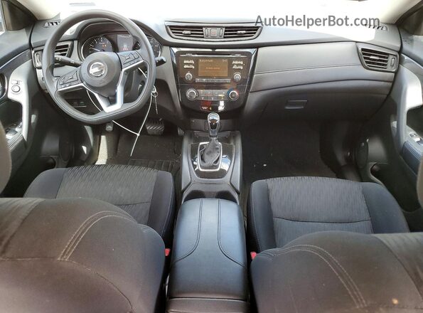 5N1AT2MT2HC787969 2017 NISSAN ROGUE Gray Вид панелі приладів