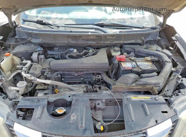 5N1AT2MT2HC787969 2017 NISSAN ROGUE Gray Вид задньої частини салону