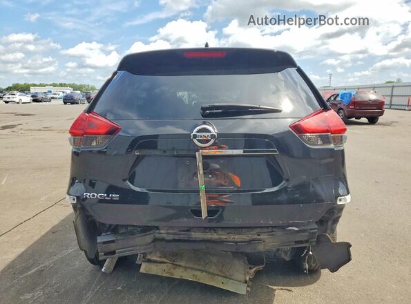 5N1AT2MT2HC814362 2017 NISSAN ROGUE Black Rear view