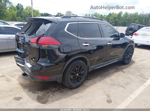 5N1AT2MT2HC831548 2017 NISSAN ROGUE Черный Задняя правая четверть