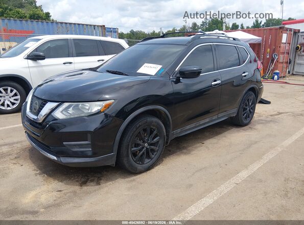 5N1AT2MT2HC831548 2017 NISSAN ROGUE Черный Передняя левая четверть