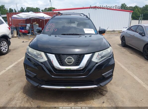 5N1AT2MT2HC831548 2017 NISSAN ROGUE Черный Вид задней части салона