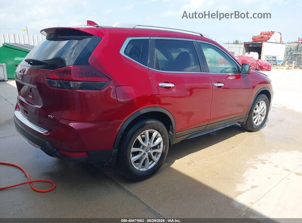 5N1AT2MT2JC769980 2018 NISSAN ROGUE Red Հետևի աջ