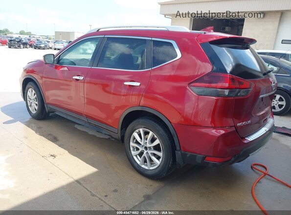 5N1AT2MT2JC769980 2018 NISSAN ROGUE Red Հետևի ձախ