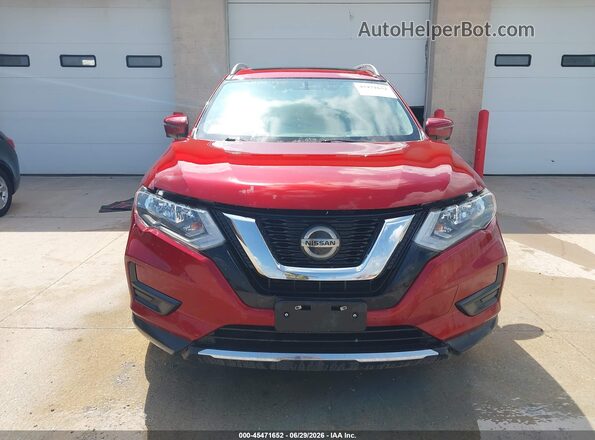 5N1AT2MT2JC769980 2018 NISSAN ROGUE Red Սարքավորումների վահանակի տեսք
