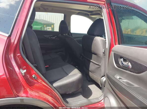 5N1AT2MT2JC769980 2018 NISSAN ROGUE Red VIN կոդի պիտակի տեսք