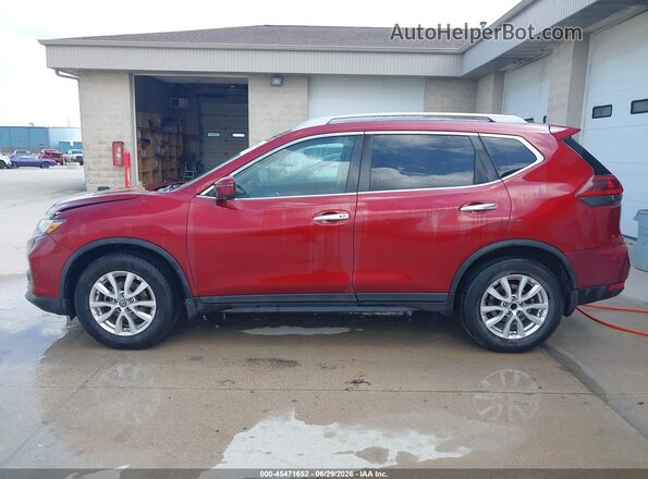 5N1AT2MT2JC769980 2018 NISSAN ROGUE Red Սալոնի 360 աստիճան տեսք