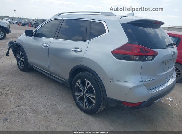 5N1AT2MT2JC809538 2018 NISSAN ROGUE Silver Задня ліва чверть