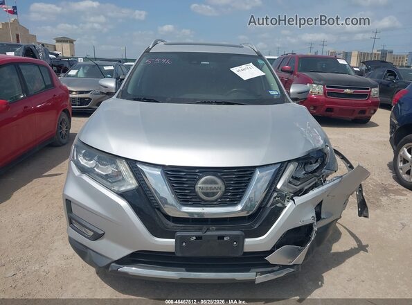 5N1AT2MT2JC809538 2018 NISSAN ROGUE Silver Вид щитка приладів