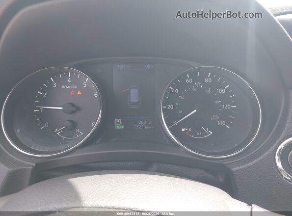 5N1AT2MT2JC809538 2018 NISSAN ROGUE Silver Вид задніх сидінь
