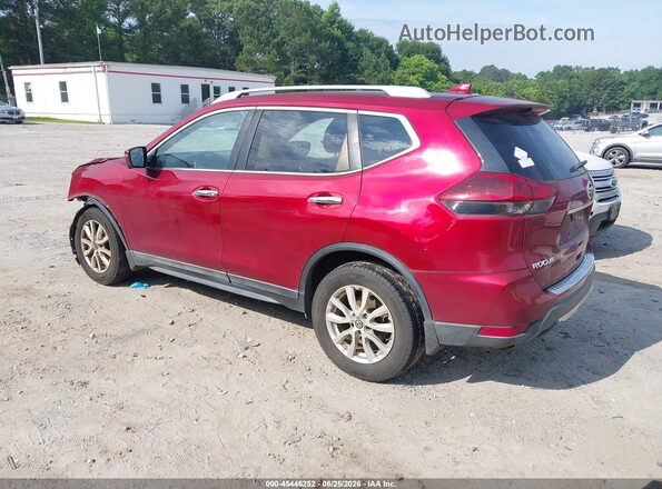 5N1AT2MT2JC847772 2018 NISSAN ROGUE Красный Задняя левая четверть
