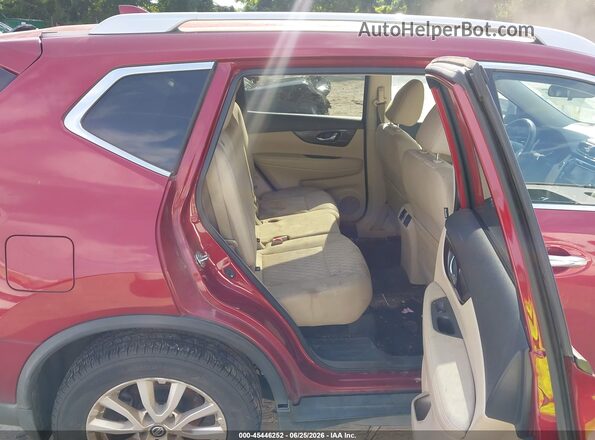 5N1AT2MT2JC847772 2018 NISSAN ROGUE Красный Вид наклейки с VIN-кодом