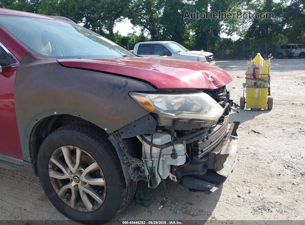 5N1AT2MT2JC847772 2018 NISSAN ROGUE Красный Вид спереди