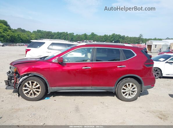 5N1AT2MT2JC847772 2018 NISSAN ROGUE Красный Панорамный вид салона 360°
