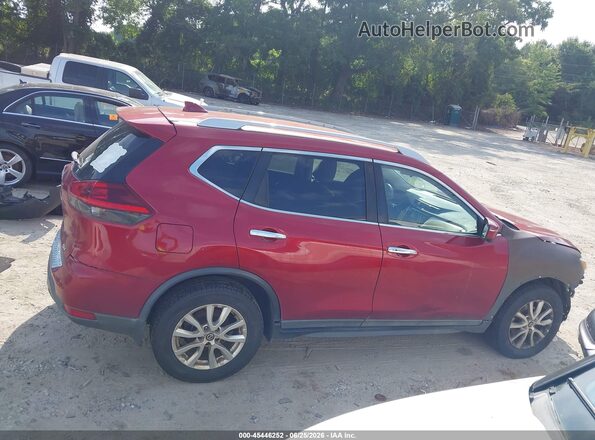 5N1AT2MT2JC847772 2018 NISSAN ROGUE Красный Вид задней части салона