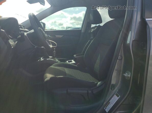 5N1AT2MT2KC767194 2019 NISSAN ROGUE Gray Front interior view