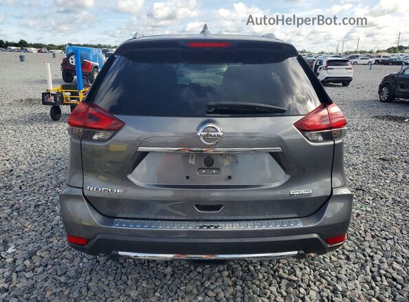 5N1AT2MT2KC767194 2019 NISSAN ROGUE Gray Rear view