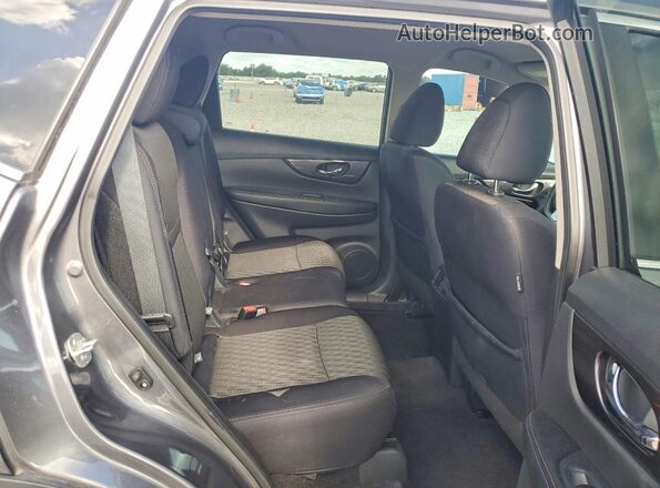 5N1AT2MT2KC767194 2019 NISSAN ROGUE Gray Rear seats view