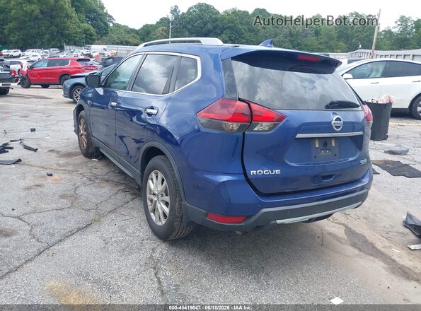 5N1AT2MT2KC801215 2019 NISSAN ROGUE Blue Задня ліва чверть