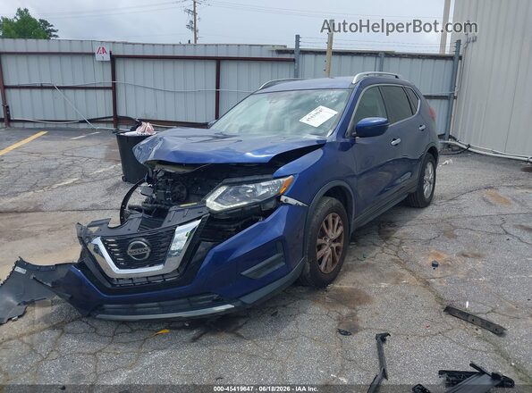 5N1AT2MT2KC801215 2019 NISSAN ROGUE Blue Передня ліва чверть