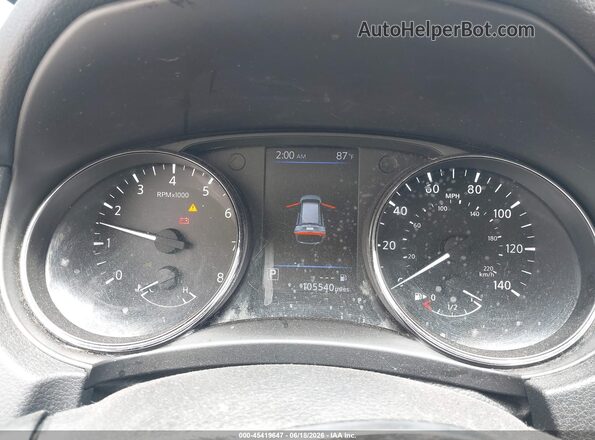 5N1AT2MT2KC801215 2019 NISSAN ROGUE Blue Вид задніх сидінь