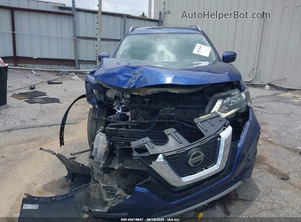 5N1AT2MT2KC801215 2019 NISSAN ROGUE Blue Вид щитка приладів