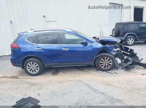 5N1AT2MT2KC801215 2019 NISSAN ROGUE Blue Вид задньої частини салону