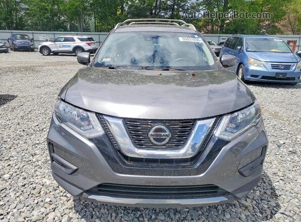 5N1AT2MT2KC843707 2019 NISSAN ROGUE Gray 