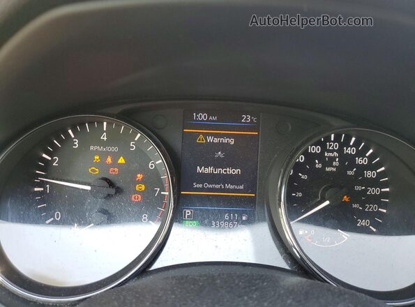 5N1AT2MT2LC773532 2020 NISSAN ROGUE Gray 