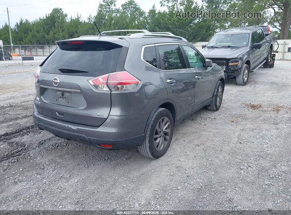 5N1AT2MT3GC747558 2016 NISSAN ROGUE Gray Trasero derecho