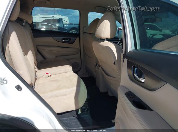 5N1AT2MT3GC850382 2016 NISSAN ROGUE White Vista de la etiqueta del VIN