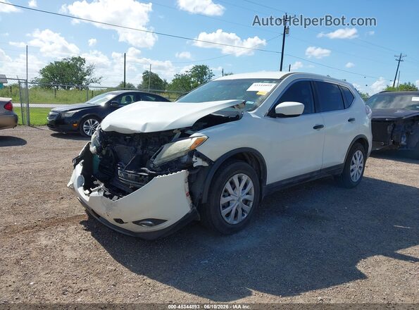 5N1AT2MT3GC850382 2016 NISSAN ROGUE White Vista tres cuartos delantera izquierda