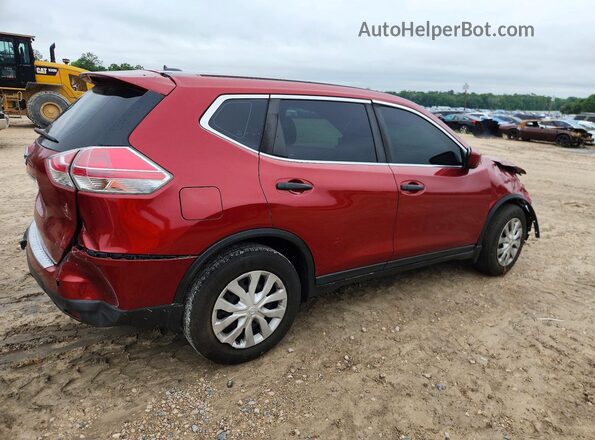 5N1AT2MT3GC897721 2016 NISSAN ROGUE Red 