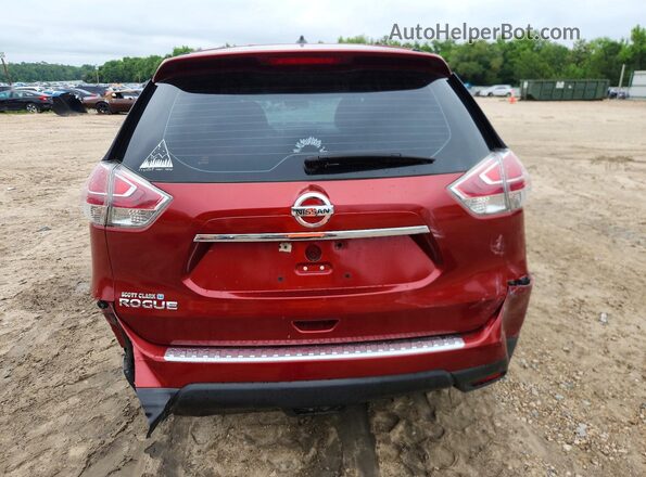 5N1AT2MT3GC897721 2016 NISSAN ROGUE Red 
