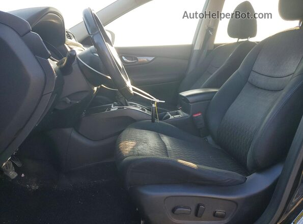 5N1AT2MT3HC771747 2017 NISSAN ROGUE Black Front interior view