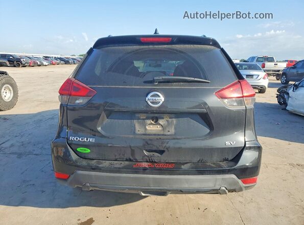 5N1AT2MT3HC771747 2017 NISSAN ROGUE Black Rear view