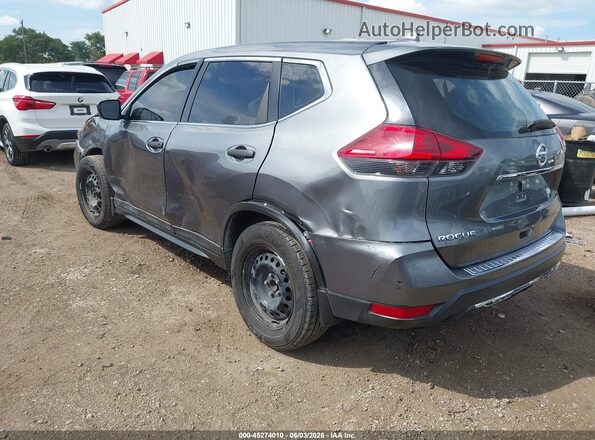 5N1AT2MT3HC887465 2017 NISSAN ROGUE Gray Հետևի ձախ