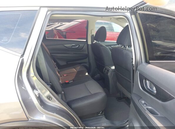 5N1AT2MT3HC887465 2017 NISSAN ROGUE Gray VIN կոդի պիտակի տեսք