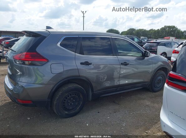 5N1AT2MT3HC887465 2017 NISSAN ROGUE Gray Սալոնի հետևի տեսք