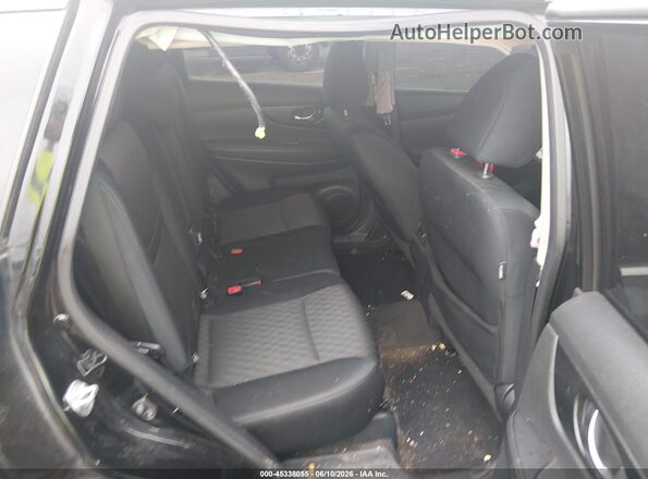 5N1AT2MT3JC709710 2018 NISSAN ROGUE Black Vista de la etiqueta del VIN