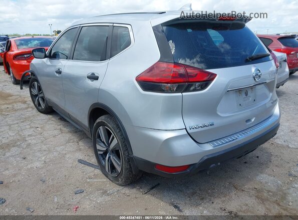 5N1AT2MT3JC716270 2018 NISSAN ROGUE Silver Задня ліва чверть